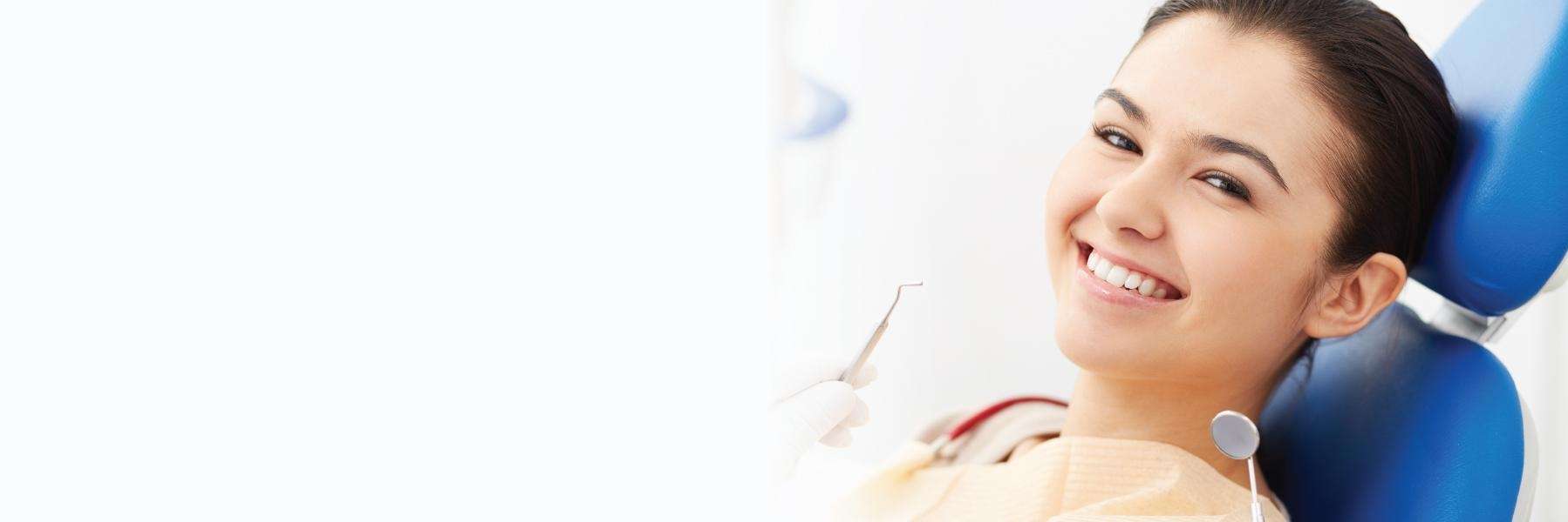 A teenager during to a Dental Clinic in Burnaby BC