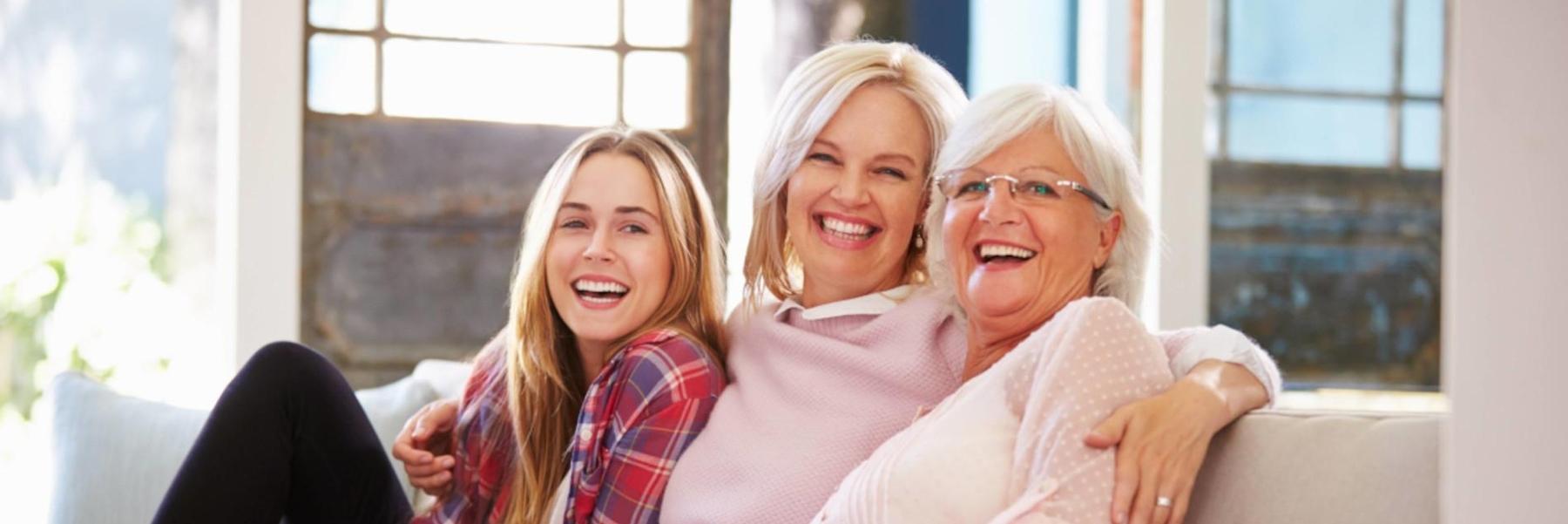 Family smiling after BOTOX treatment at Central Park Dental Clinic