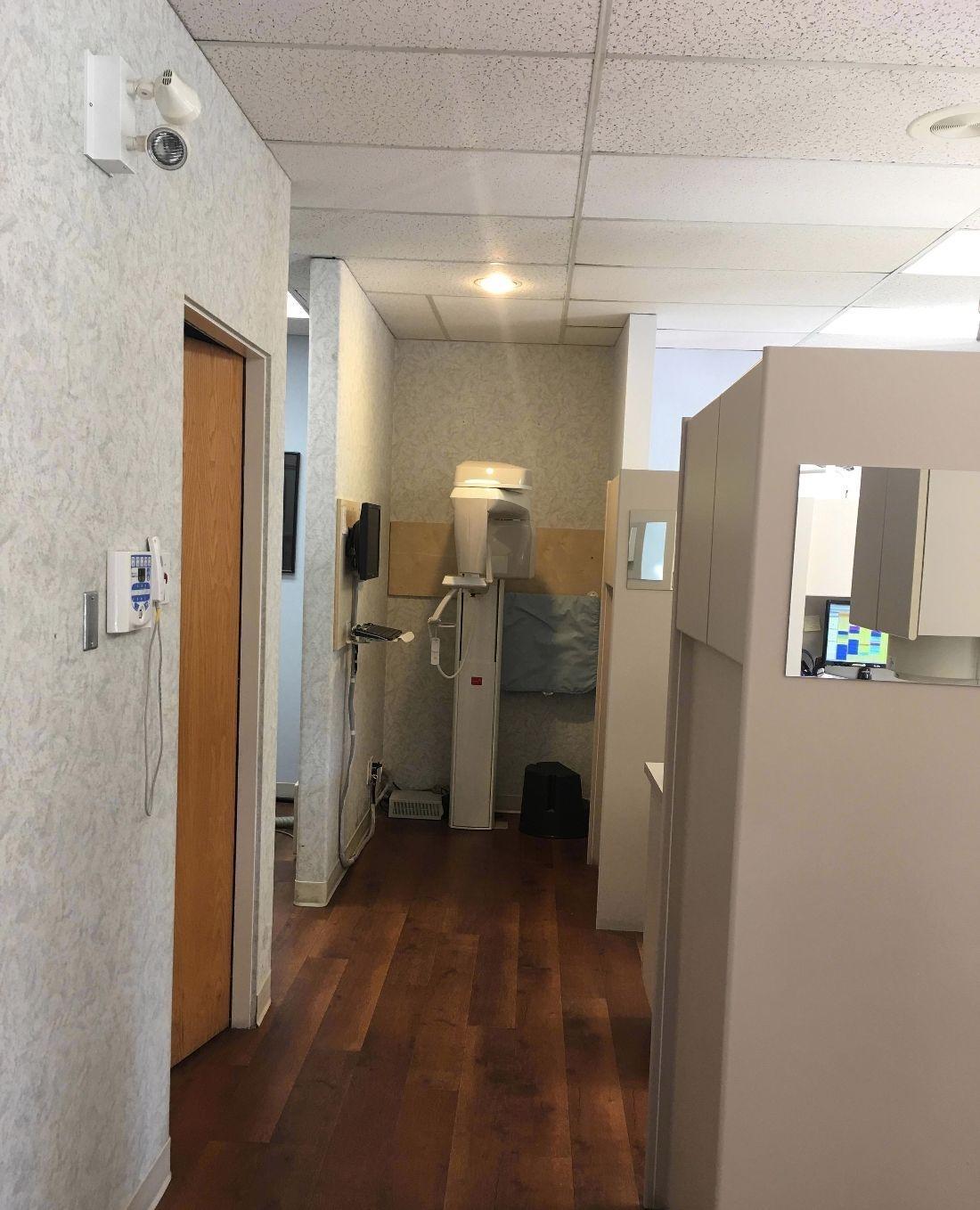 Hallway in Central Park Dental Clinic